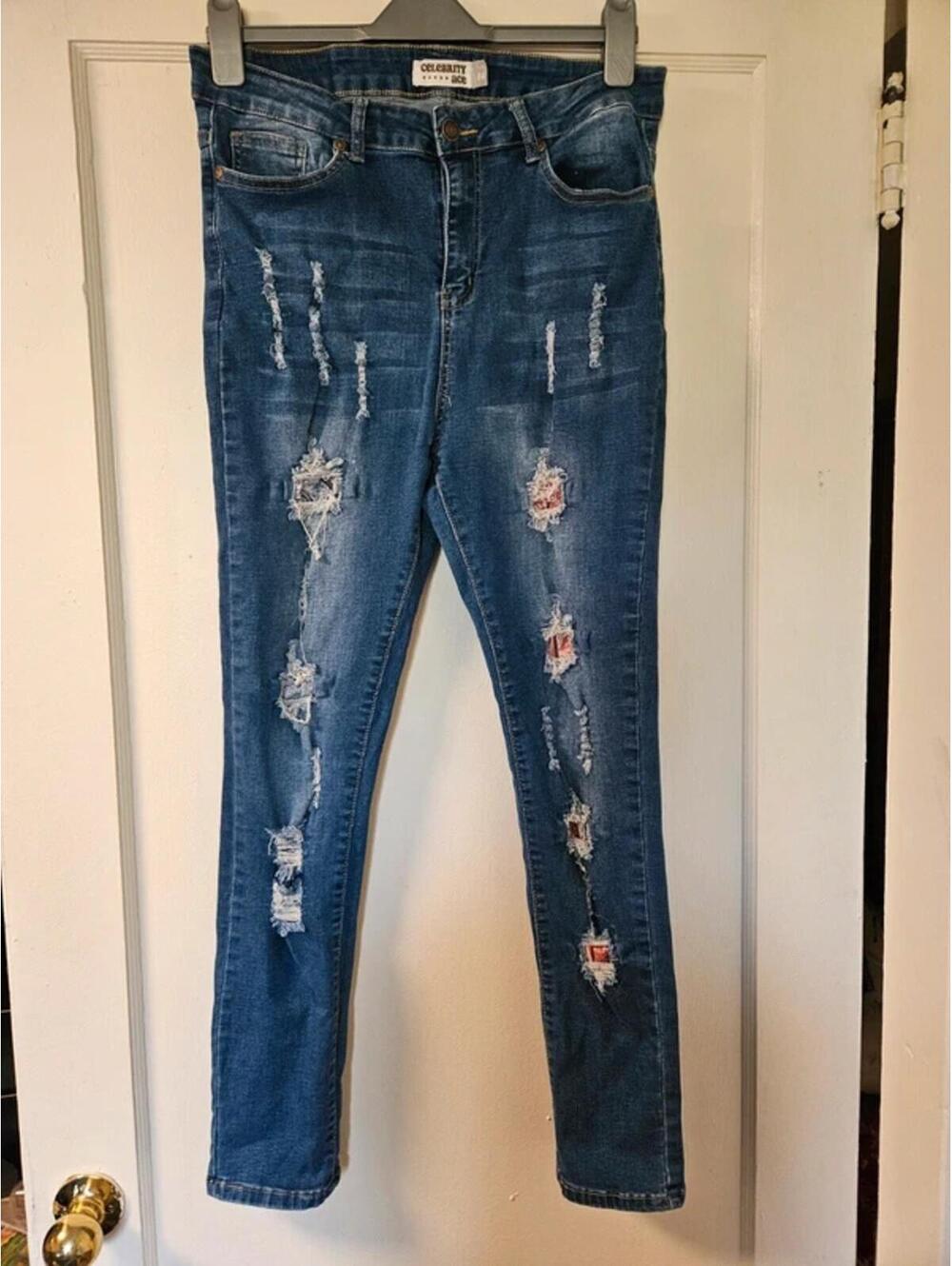 Celebrity Ace ripped jeans youth size 14